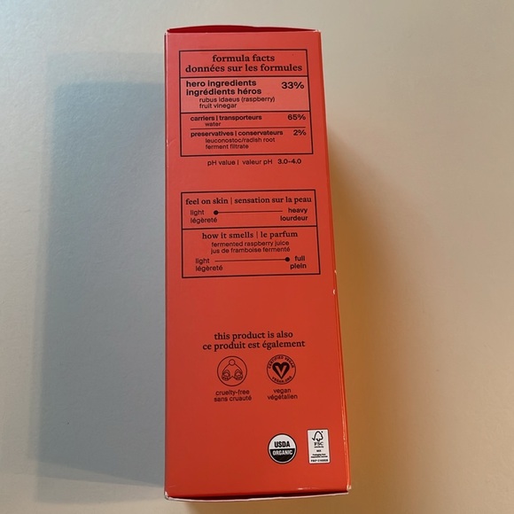 cocokind raspberry vinegar toner 120 ml - Picture 3 of 8